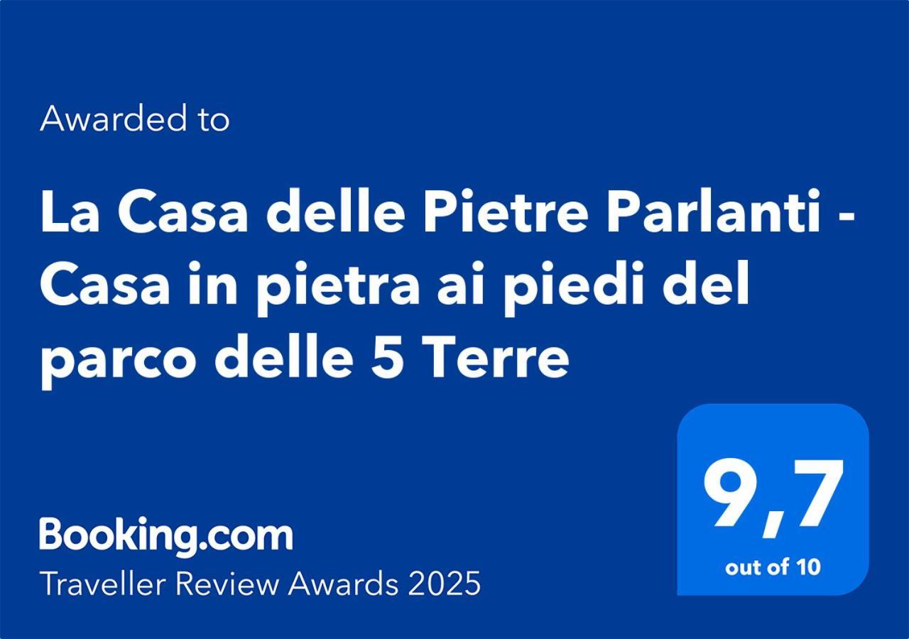 La Casa Delle Pietre Parlanti - Casa In Pietra Ai Piedi Del Parco Delle 5 Terre Bed & Breakfast Biassa Exterior photo